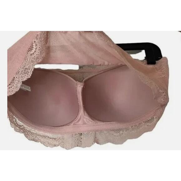 🌸 Spanx Women's Undie-Tectable Better Bandeau Bra – Size Large – Vintage Rose🌸 - Picture 3 of 7